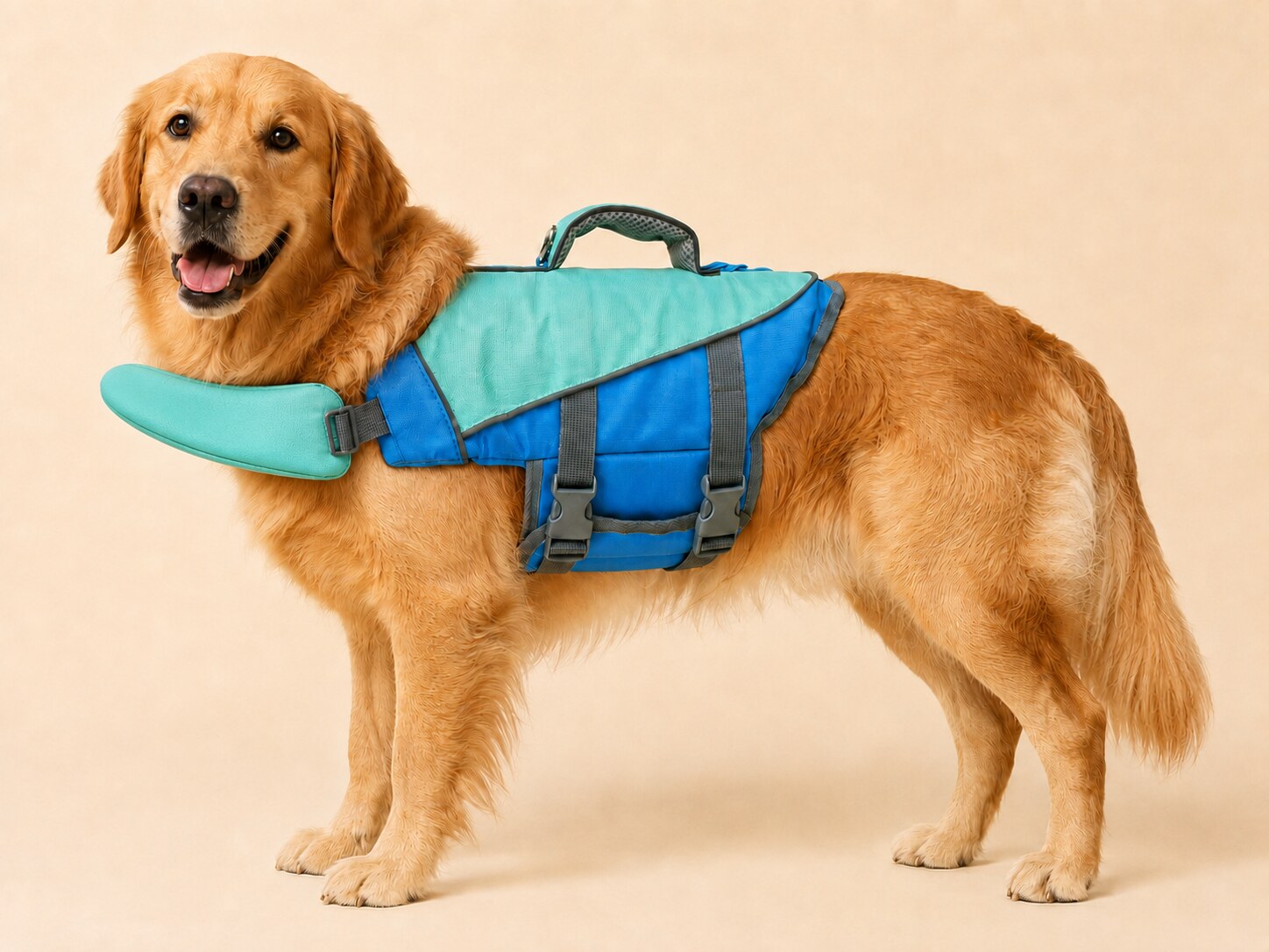 Golden Retriever con ShoreLift